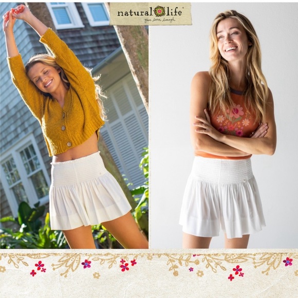 NATURAL LIFE silky split skort - NEW - Picture 4 of 13